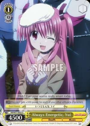 Always Energetic, Yui