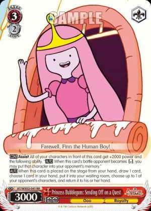 Princess Bubblegum: Sending Off on a Quest