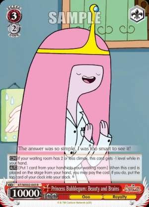 Princess Bubblegum: Beauty and Brains