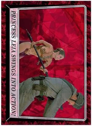 Princess Leia Swings Into Action!