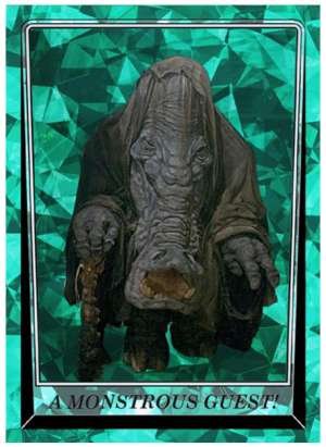 A Monstrous Guest!