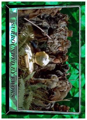 Surrounded by Ewoks