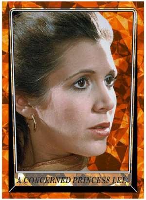 A Concerned Princess Leia