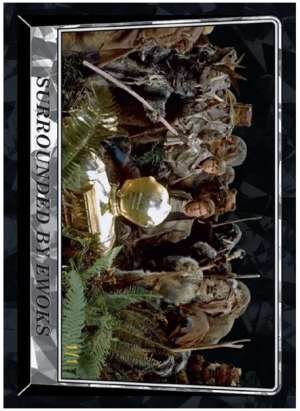 Surrounded by Ewoks