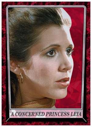 A Concerned Princess Leia