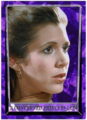 A Concerned Princess Leia
