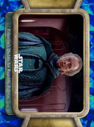 Palpatine’s Disdain for Republic Politics
