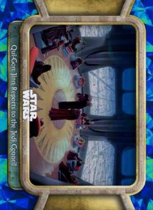 Qui-Gon Jinn Reports to the Jedi Council