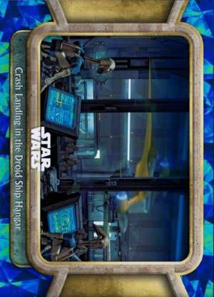 Crash Landing in the Droid Ship Hangar