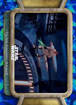 The Sith Apprentice Defeated!