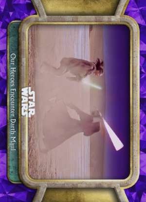 Our Heroes Encounter Darth Maul