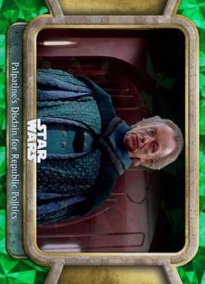 Palpatine’s Disdain for Republic Politics