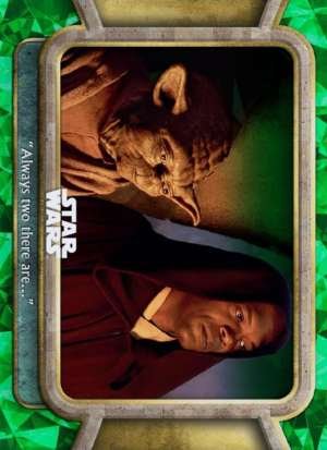 “Always Two There Are…”