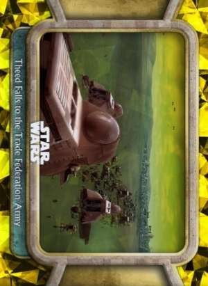 Theed Falls to the Trade Federation Army