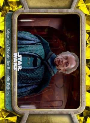 Palpatine’s Disdain for Republic Politics