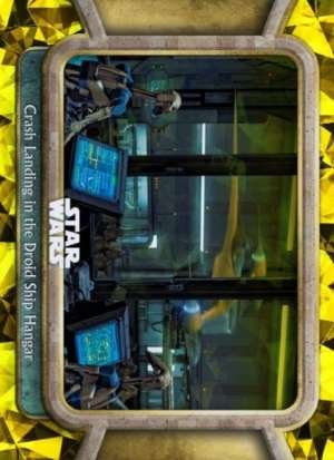 Crash Landing in the Droid Ship Hangar