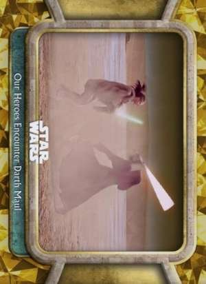 Our Heroes Encounter Darth Maul