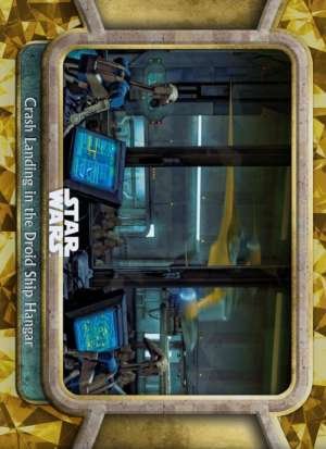 Crash Landing in the Droid Ship Hangar