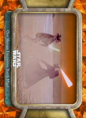 Our Heroes Encounter Darth Maul