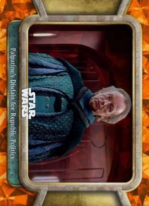 Palpatine’s Disdain for Republic Politics