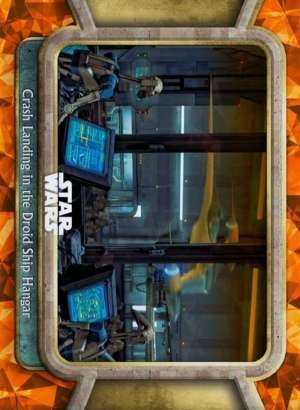 Crash Landing in the Droid Ship Hangar