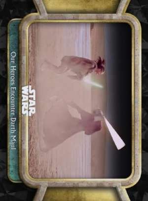 Our Heroes Encounter Darth Maul