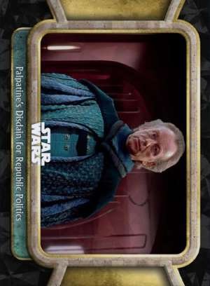 Palpatine’s Disdain for Republic Politics