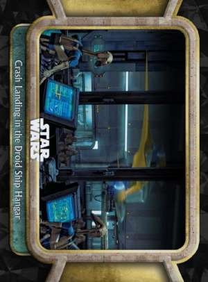 Crash Landing in the Droid Ship Hangar