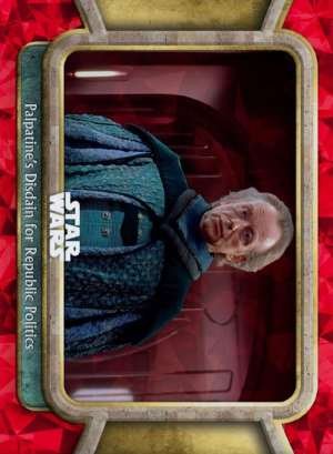 Palpatine’s Disdain for Republic Politics