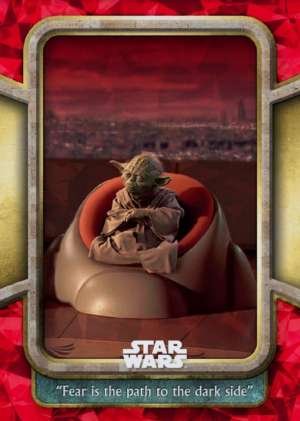 “Fear Is the Path to the Dark Side”