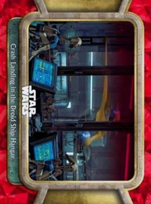 Crash Landing in the Droid Ship Hangar