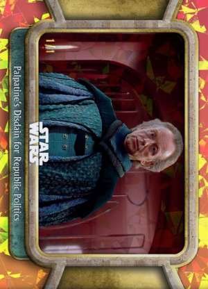 Palpatine’s Disdain for Republic Politics