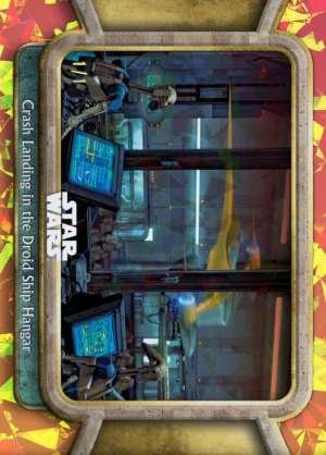 Crash Landing in the Droid Ship Hangar