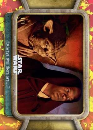 “Always Two There Are…”