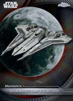 Bo-Katan Kryze's Gauntlet starfighter - Mandalore