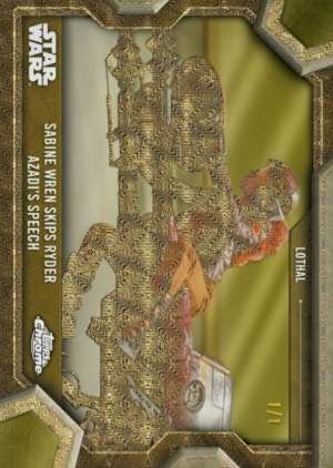 Sabine Wren Skips Ryder Azadi's Speech - Lothal