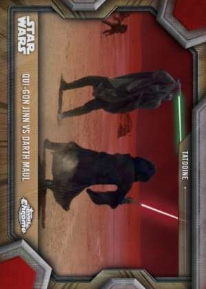 Qui-Gon Jinn vs Darth Maul - Tatooine