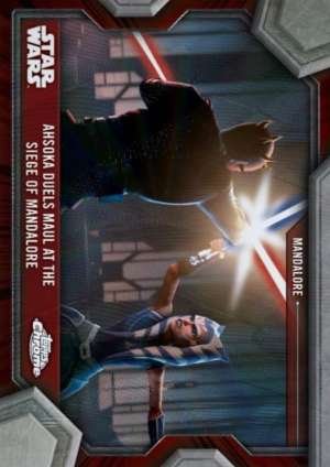 Ahsoka Duels Maul At The Siege Of Mandalore - Mandalore