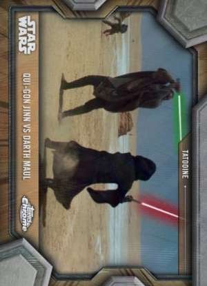 Qui-Gon Jinn vs Darth Maul - Tatooine