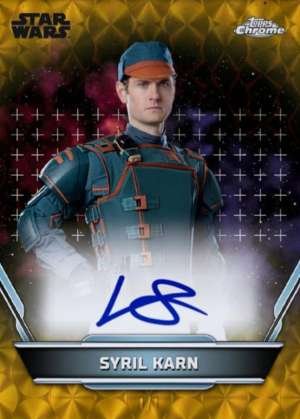 Kyle Soller as Syril Karn