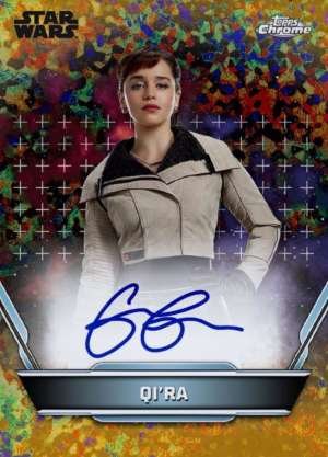 Emilia Clarke as Qi’ra