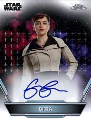 Emilia Clarke as Qi’ra