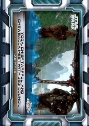 Yoda, Chief Tarfful, and Chewbacca – Kashyyyk