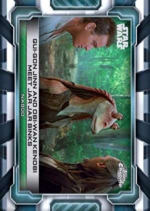Qui-Gon Jinn and Obi-Wan Meet Jar Jar Binks – Naboo