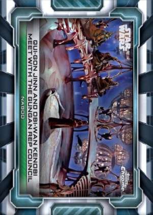 Qui-Gon Jinn and Obi-Wan Kenobi Meet with the Gungan Council – Naboo