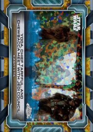 Yoda, Chief Tarfful, and Chewbacca – Kashyyyk