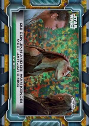 Qui-Gon Jinn and Obi-Wan Meet Jar Jar Binks – Naboo
