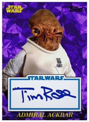 Tim Rose as Admiral Ackbar