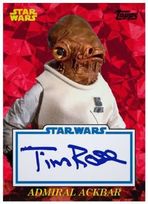 Tim Rose as Admiral Ackbar