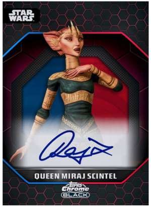Rajia Baroudi as Queen Miraj Scintel